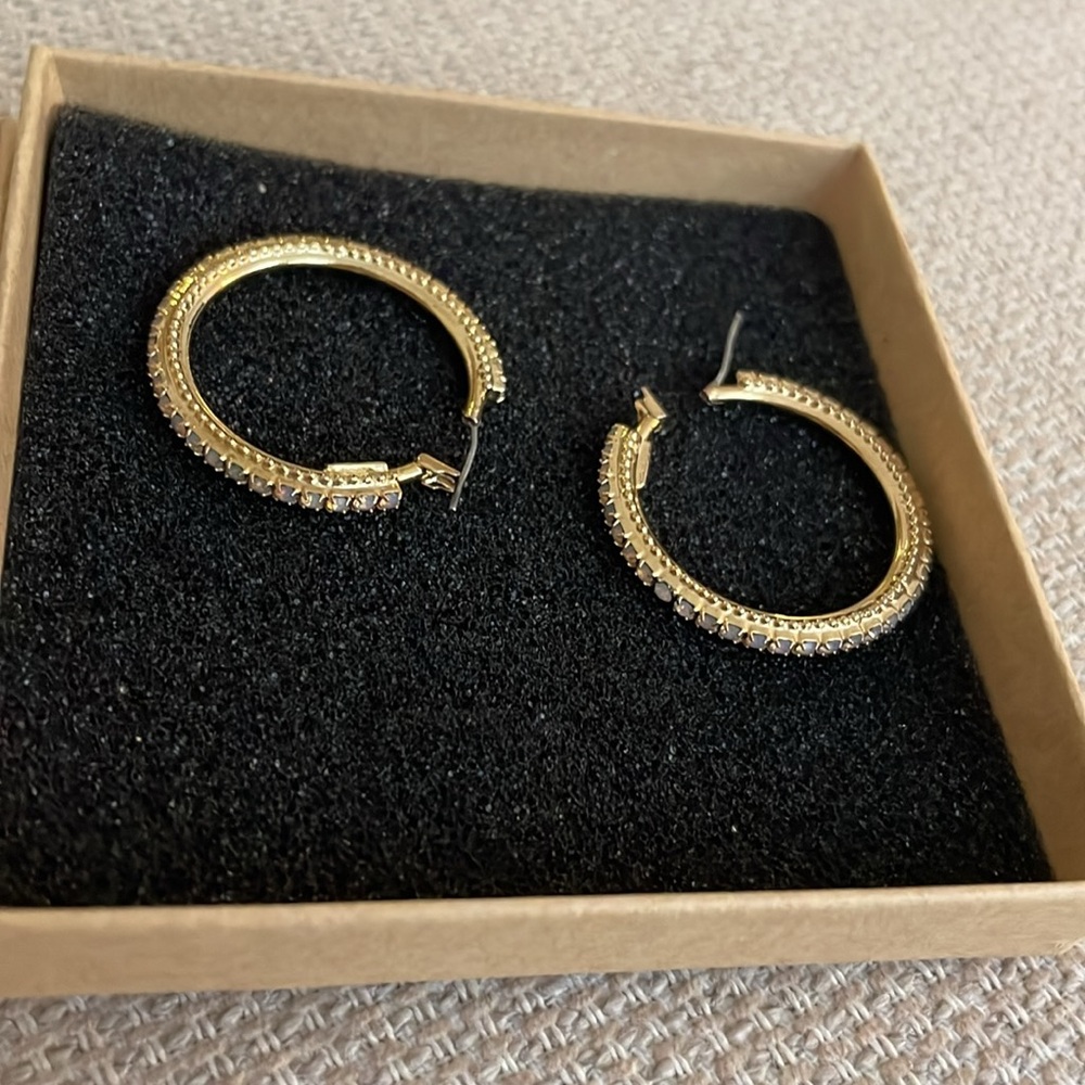Sorely Gold Hoops